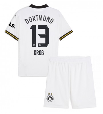 Borussia Dortmund Pascal Gross #13 Tredje Kläder Barn 2024-25 Kortärmad (+ Korta byxor)